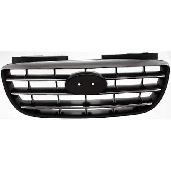 Grille, Painted Black, 4 Cyl., 2.0L Engine