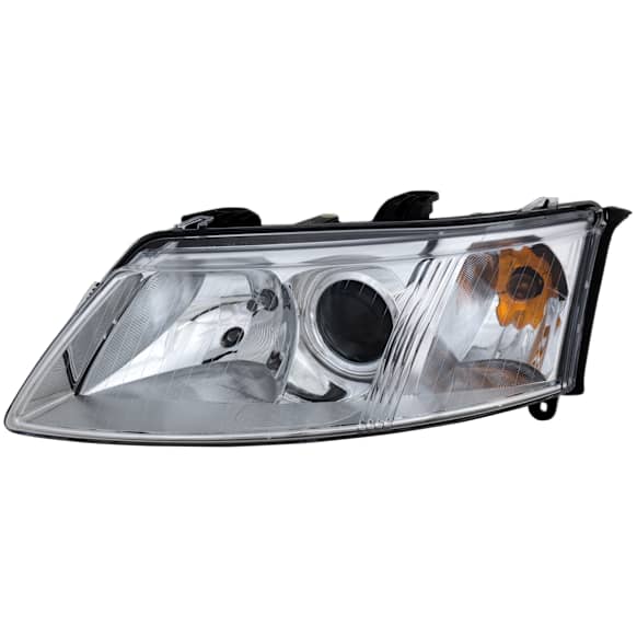 Driver Side Headlight, with Bulb, Halogen, Clear Lens, CAPA Certified
