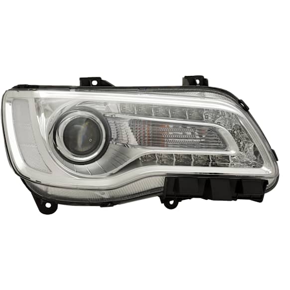 Passenger Side Halogen Headlight, With bulb(s), OE Comparable Finish, CAPA Certified
