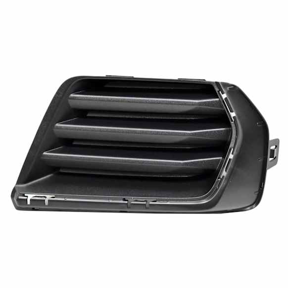 Front, Passenger Side Fog Light Cover, Black