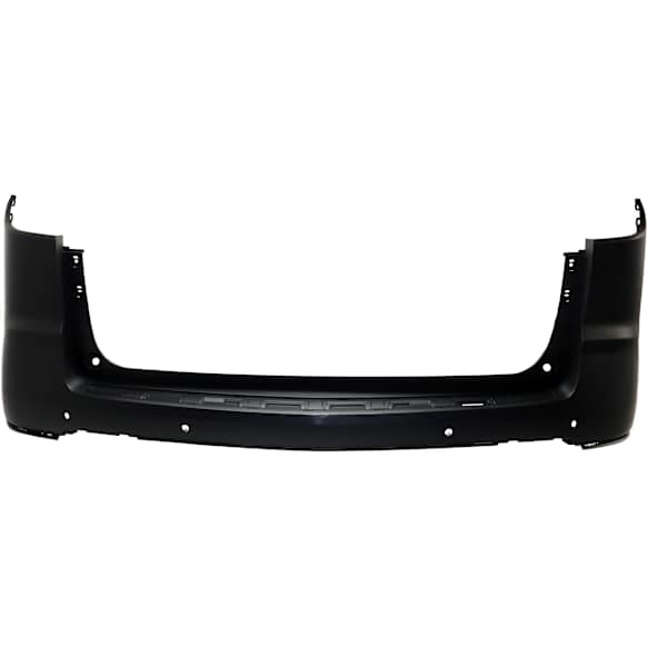 Rear, Upper Primed Bumper Cover, With Parking Aid Sensor Holes