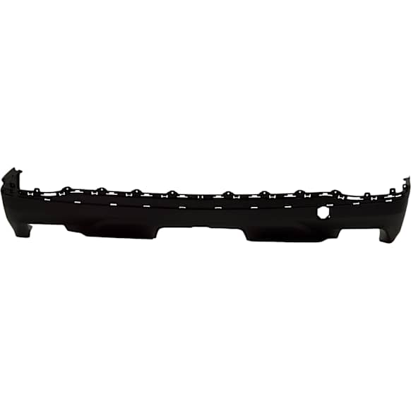 Rear, Lower Bumper Cover, Textured, With Dual Exhaust Cut Outs, CAPA Certified