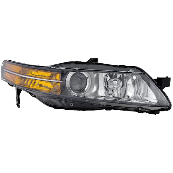 Passenger Side Headlight, without Bulb, HID/Xenon, Clear Lens, Base Model