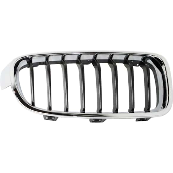 Base Passenger Side, Chrome Shell with Paintable Insert