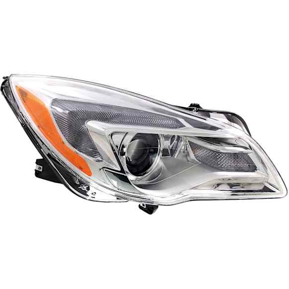 Passenger Side Headlight, with Bulb, Halogen, Clear Lens