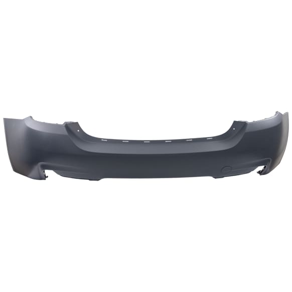 Rear Primed Bumper Cover, Gran Coupe Models, For Models With M Sport Line Package, Without Park Distance Control