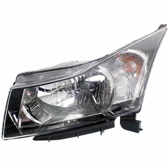 Driver Side Headlight, with Bulb, Halogen, Clear Lens, CAPA Certified