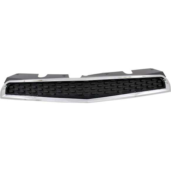 Upper Grille Assembly, Textured Black Shell and Insert, CAPA CERTIFIED