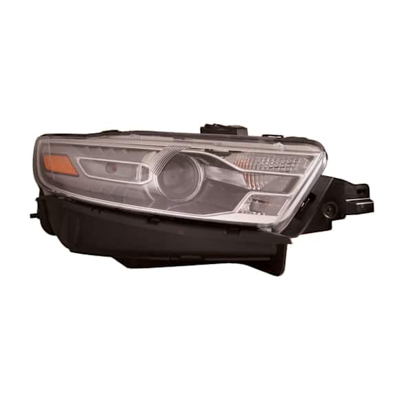 Passenger Side Headlight, with Bulb, Halogen, Production Date To 2-6-14, Limited/SE/SEL Models, CAPA CERTIFIED