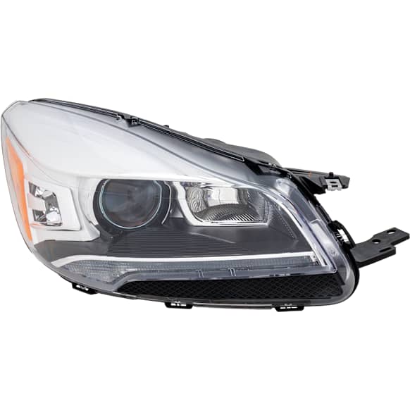 Passenger Side, Upper Headlight, without Bulb, HID/Xenon, with Ballast, For Titanium Models, CAPA Certified