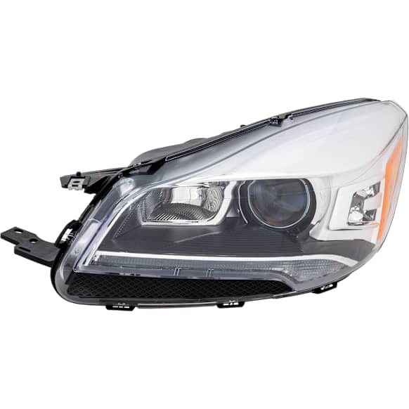 Driver Side, Upper Headlight, without Bulb, HID/Xenon, with Ballast, For Titanium Models, CAPA Certified