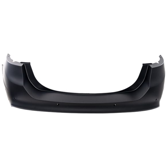 Rear Primed Bumper Cover, With Parking Aid Sensor Holes