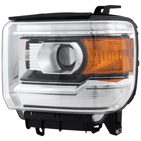 Driver Side Headlight, with Bulb, Halogen, without All Terrain Package and LED, CAPA Certified