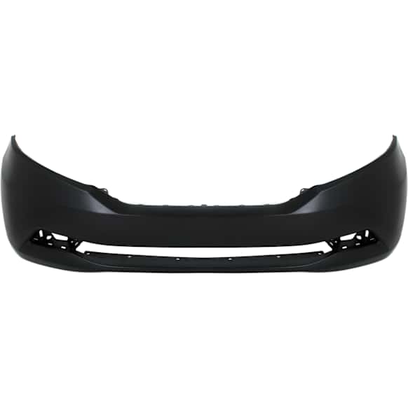 Front Primed Bumper Cover, EX/EX-L/LX Models, Without Parking Aid Sensor Holes, CAPA Certified