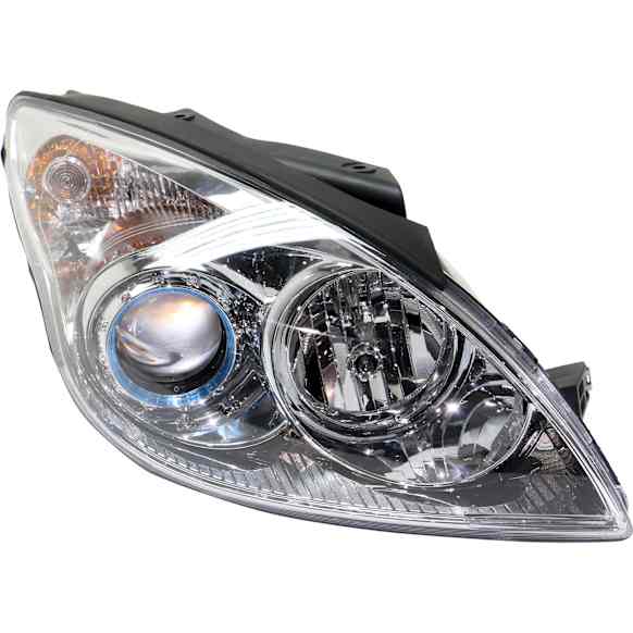 Passenger Side Headlight, with Bulb, Halogen, Touring Models, without Chrome Ring, CAPA Certified