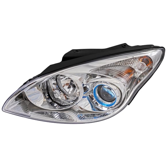 Driver Side Headlight, with Bulb, Halogen, Touring Models, without Chrome Ring, CAPA Certified