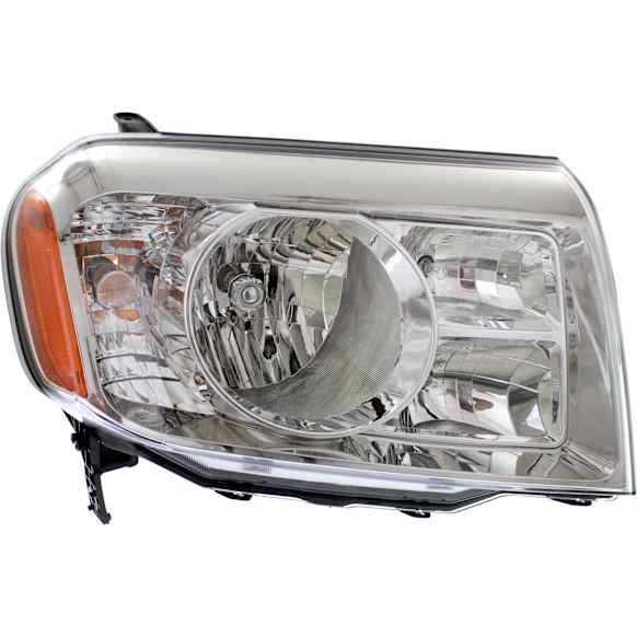 Passenger Side Headlight, with Bulb, Halogen, 6 Cyl., 3.5L Engine, CAPA CERTIFIED
