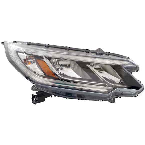 Passenger Side Headlight, with Bulb, Halogen, LX Model, without LED Daytime Running Lights, CAPA Certified