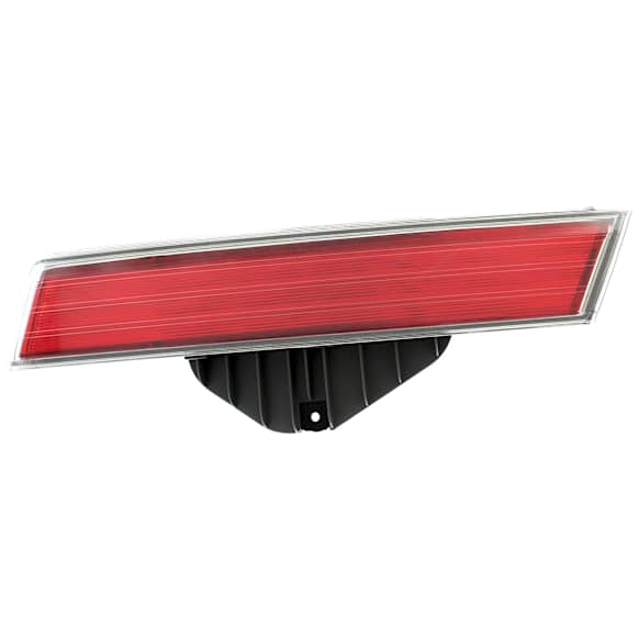 Passenger Side, Inner Tail Light, without Bulb, Halogen, Red Lens, Sedan