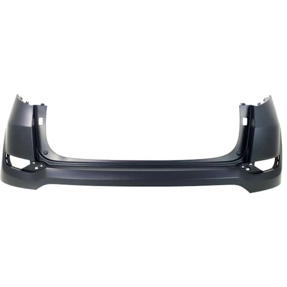 Rear, Upper Primed Bumper Cover, Without Parking Aid Sensor Holes, CAPA Certified