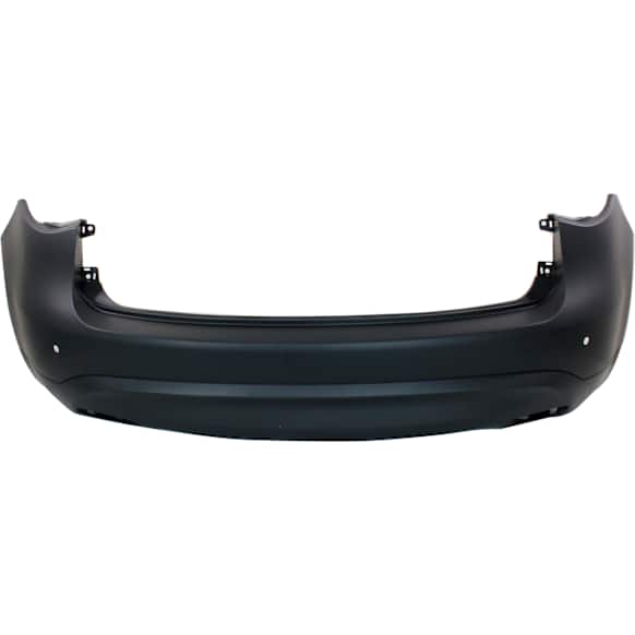 Rear Primed Bumper Cover, For Models With Premium Package, With Parking Aid Sensor Holes