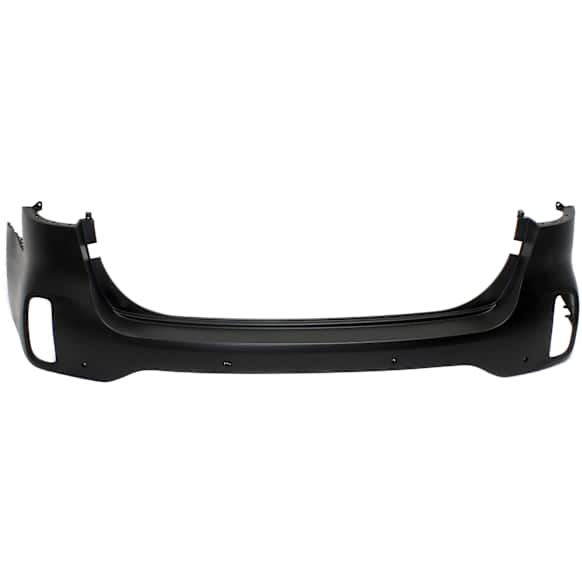 Rear, Upper Primed Bumper Cover, With Parking Aid Sensor Holes