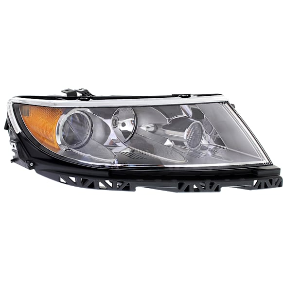 Passenger Side Halogen Headlight, With bulb(s), OE Replacement, Sedan