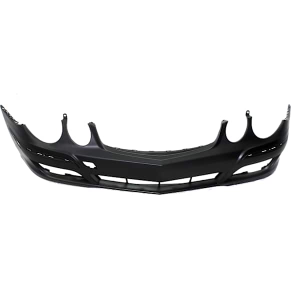 Front Primed Bumper Cover, Without Park Sensor and Headlight Washer Holes, For Models Without Sport and AMG Styling Package, CAPA CERTIFIED