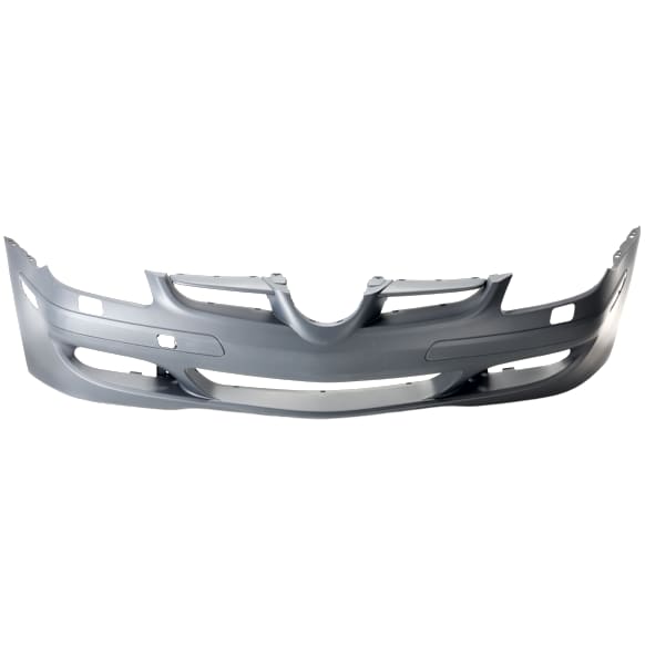 Front Primed Bumper Cover, With Headlight Washer Holes, For Models Without AMG Styling Package and Parktronic Holes
