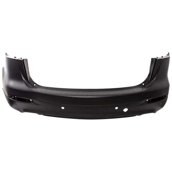 Rear Primed Bumper Cover, 6 Cyl., 3.7L Engine, With Parking Aid Sensor Holes