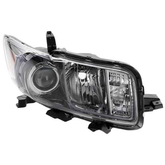 Passenger Side Headlight, without Bulb, Halogen, Clear Lens, Base Model, CAPA CERTIFIED