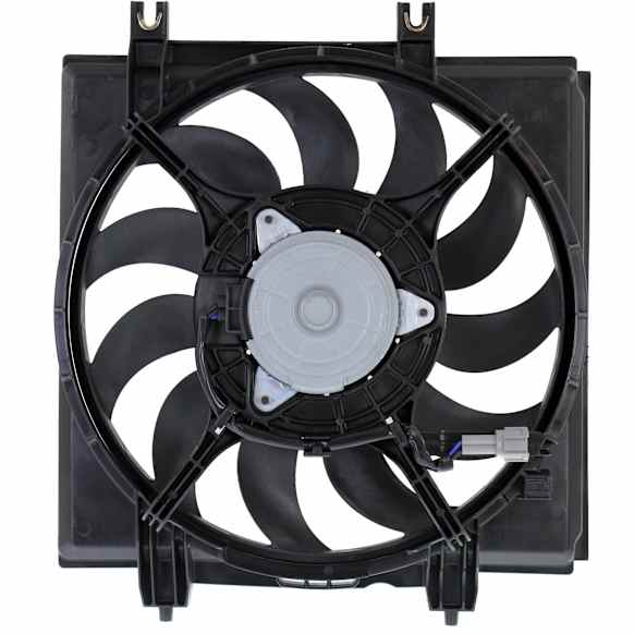 A/C Condenser Fan -  Fan Blade, Motor and Shroud