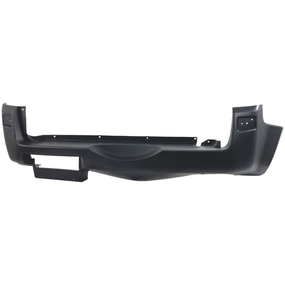 Rear Primed Bumper Cover, With Reflector Holes