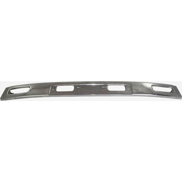 Front, Center Bumper, Chrome