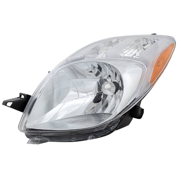 Driver Side Halogen Headlight, Without bulb(s), OE Replacement, Hatchback, CAPA Certified