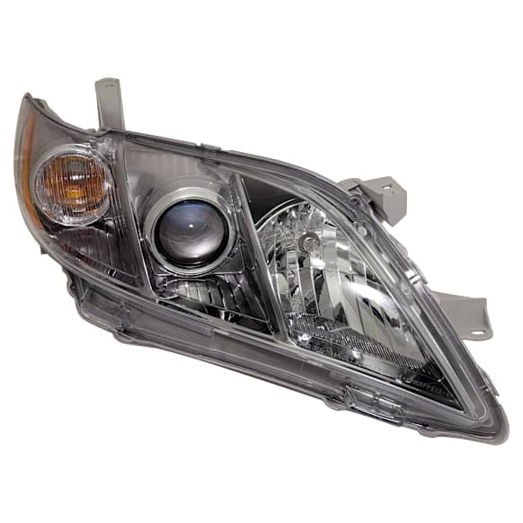 Passenger Side Headlight, with Bulb, Halogen, SE Model, USA Built Vehicle, CAPA CERTIFIED