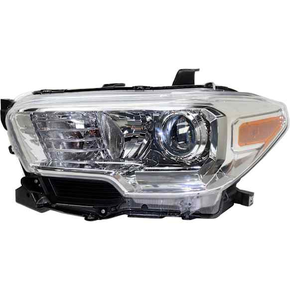 Driver Side Headlight, with Bulb(s), Halogen, without Fog Light and LED Daytime Running Light, CAPA Certified