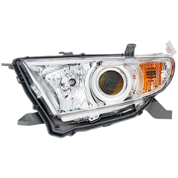 Driver Side Headlight, with Bulb, Halogen, Except Hybrid Model, USA Built Vehicle, CAPA CERTIFIED