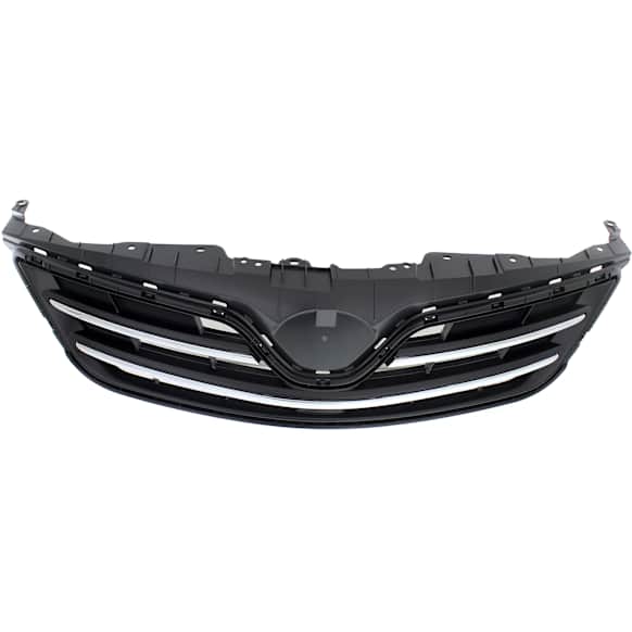 Upper Grille Assembly, Painted Black Shell and Insert, LE Model, 4 Cyl., 1.8L Engine