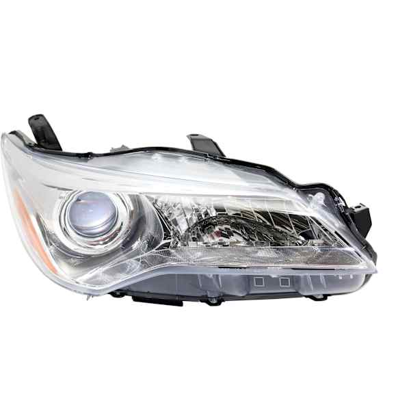 Passenger Side Headlight, with Bulb, Halogen, LE/XLE Models, CAPA CERTIFIED