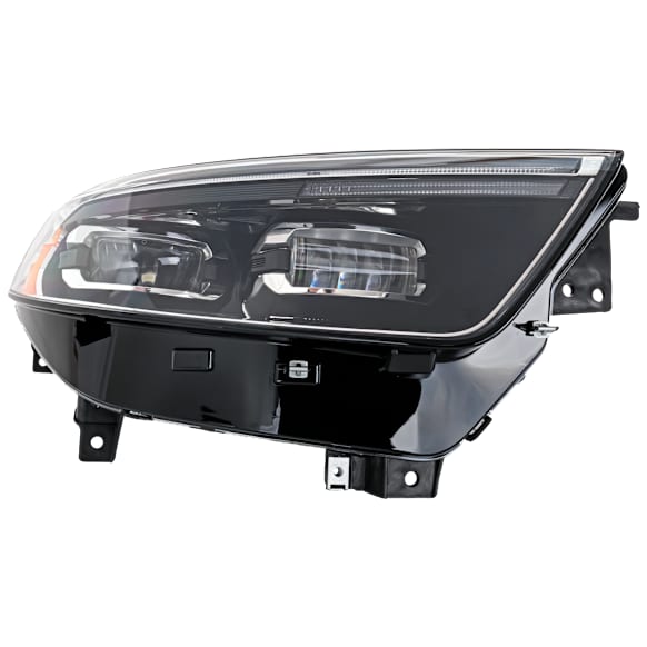 Passenger Side LED Headlight, with Bulb, For Models With Adaptive Frontlighting Systems (AFS), Without Logo