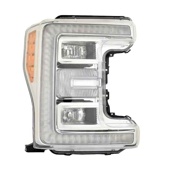 Passenger Side LED Headlight, With bulb(s), CAPA Certified