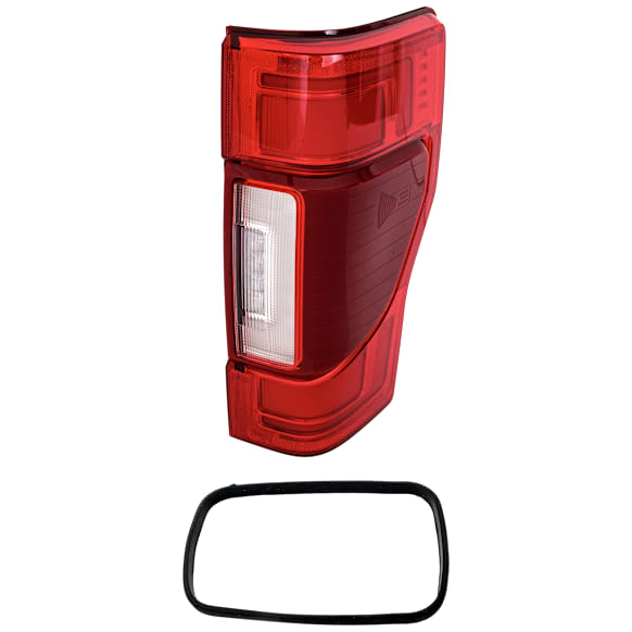 Passenger Side LED Tail Light, With bulb(s), OE Replacement, CAPA Certified