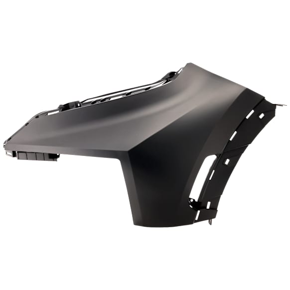 Front, Driver Side, Upper Primed Bumper Cover 2.5L, 4Cyl, CAPA Certified