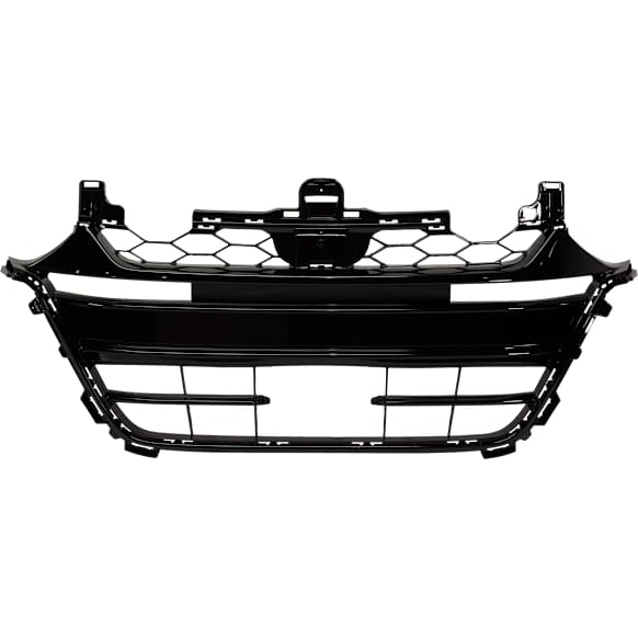 Grille Assembly, Painted Black, Grille