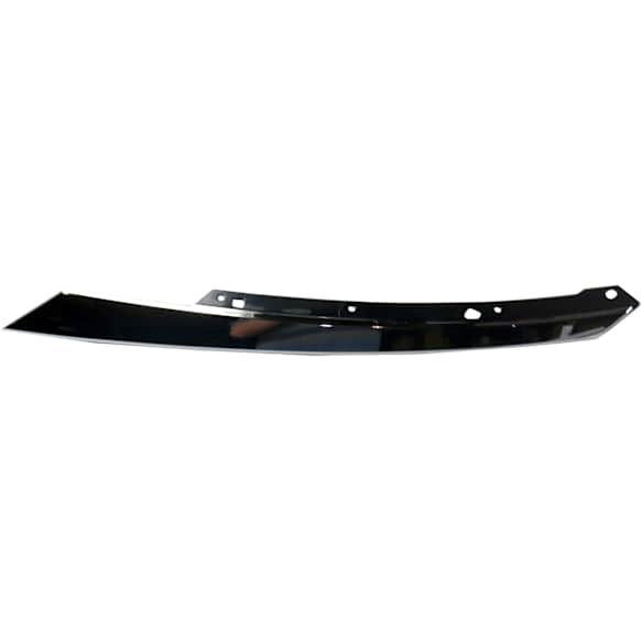 Driver Side Grille Assembly, Chrome, Grille Extension, CAPA CERTIFIED
