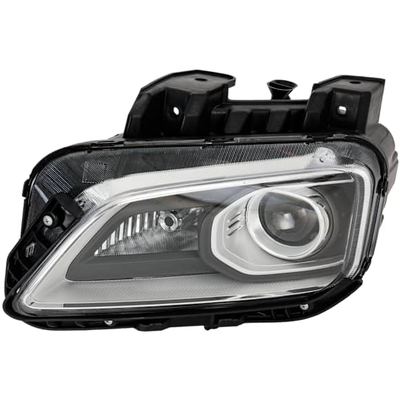 Driver Side LED Headlight, With bulb(s)