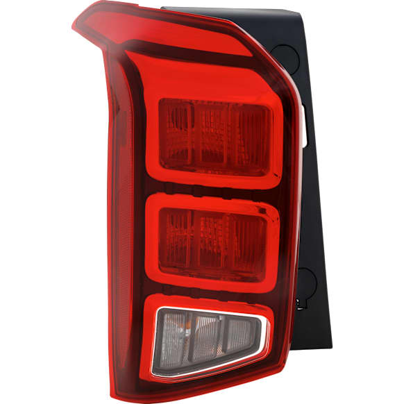 Driver Side, Outer Tail Light, with Bulb, Halogen, (SEL, For Models without Convenience Package)/SE Models