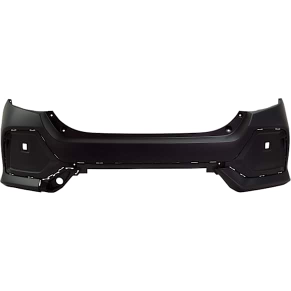 Rear Primed Bumper Cover, Except Type R Model, Hatchback, CAPA Certified