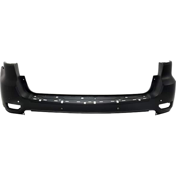 Rear, Upper Primed Bumper Cover, With Blind Spot Sensor Holes